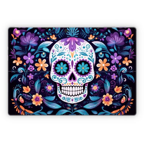 Calavera Azul Microsoft Surface Pro Series Skin