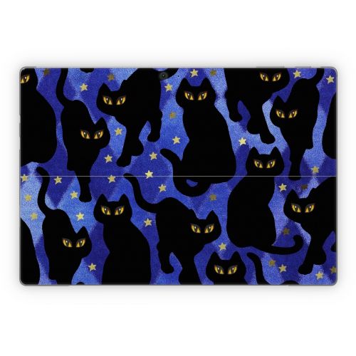 Cat Silhouettes Microsoft Surface Pro Series Skin