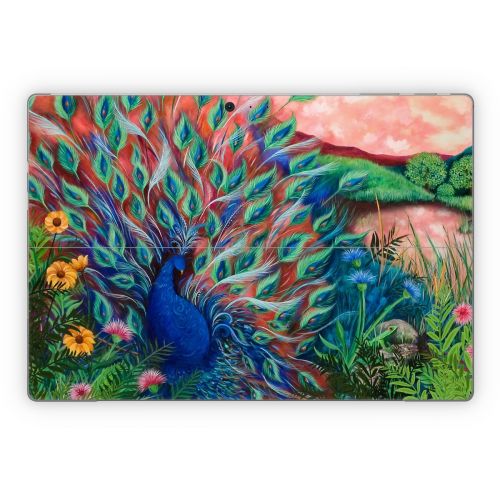 Coral Peacock Microsoft Surface Pro Series Skin