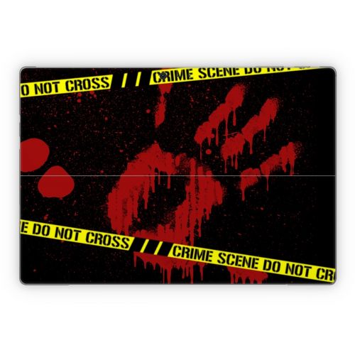 Crime Scene Microsoft Surface Pro Series Skin
