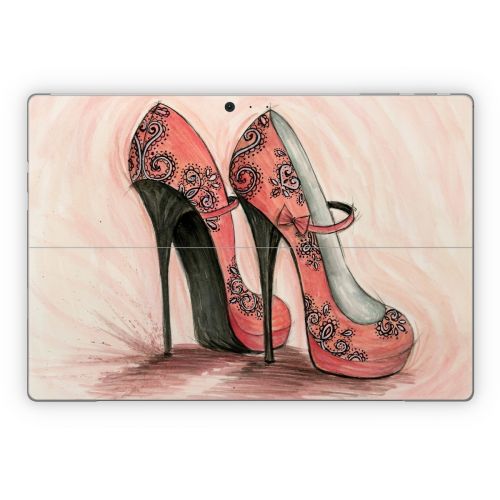 Coral Shoes Microsoft Surface Pro Series Skin