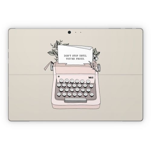 Dont Stop Microsoft Surface Pro Series Skin