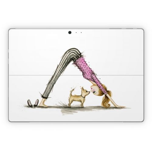 Downward Dog Microsoft Surface Pro Series Skin
