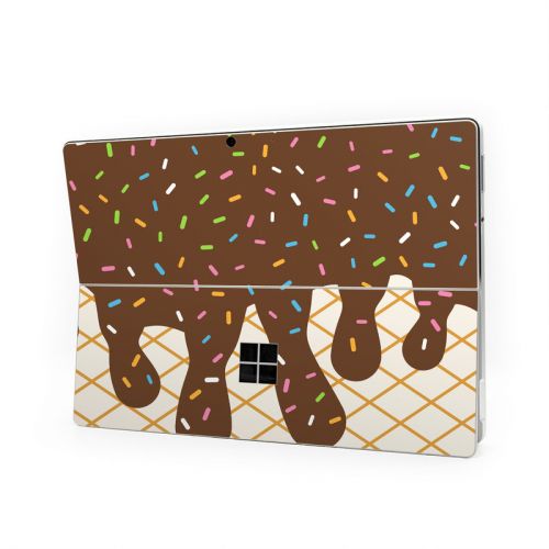 Chocolate Ice Cream Drip Microsoft Surface Pro Series Skin