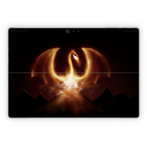 Fire Dragon Microsoft Surface Pro Series Skin