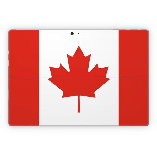 Canadian Flag Microsoft Surface Pro Series Skin