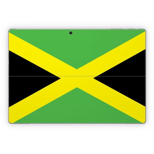 Jamaican Flag Microsoft Surface Pro Series Skin