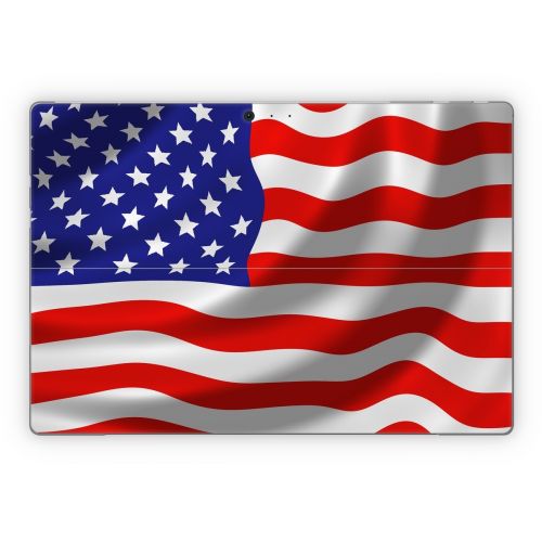 USA Flag Microsoft Surface Pro Series Skin
