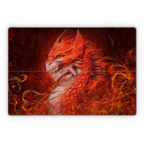 Flame Dragon Microsoft Surface Pro Series Skin