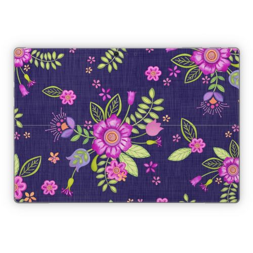 Folk Floral Microsoft Surface Pro Series Skin