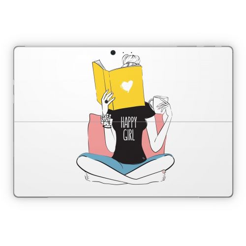 Happy Girl Microsoft Surface Pro Series Skin