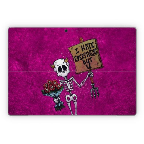 I Hate Everything But U Microsoft Surface Pro Series Skin
