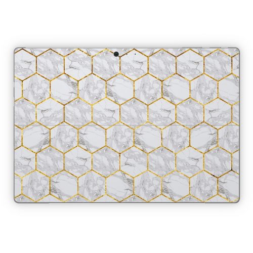 Honey Marble Microsoft Surface Pro Series Skin