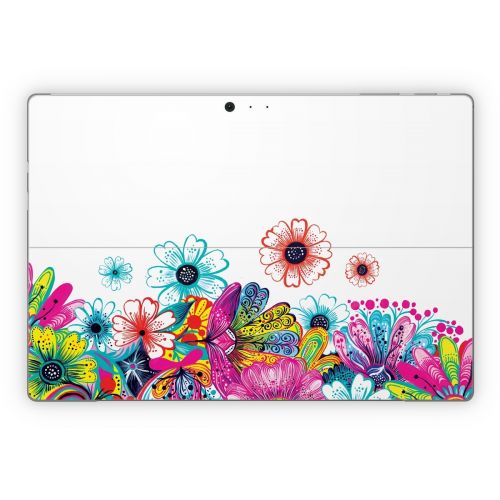 Intense Flowers Microsoft Surface Pro Series Skin