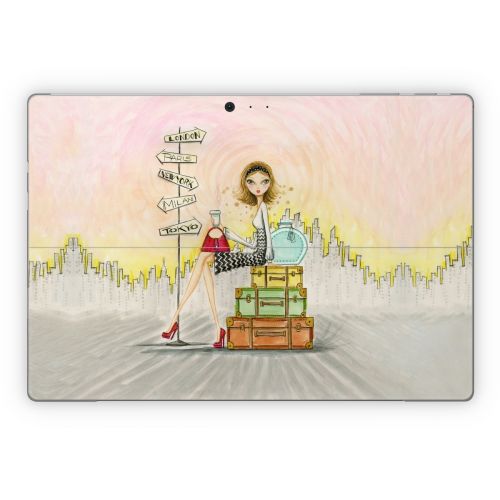 The Jet Setter Microsoft Surface Pro Series Skin