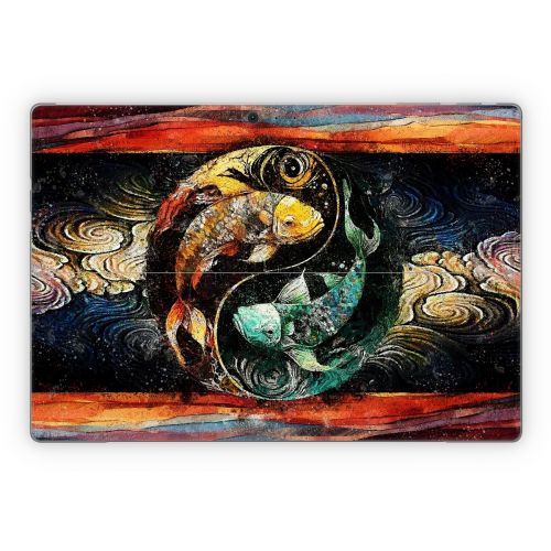 Koi Fish Yin Yang Microsoft Surface Pro Series Skin