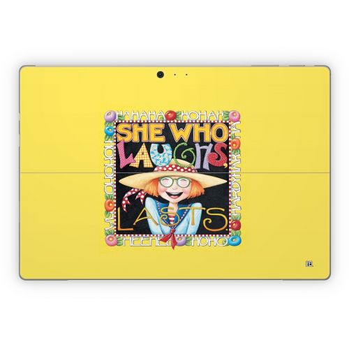 She Who Laughs Microsoft Surface Pro Series Skin