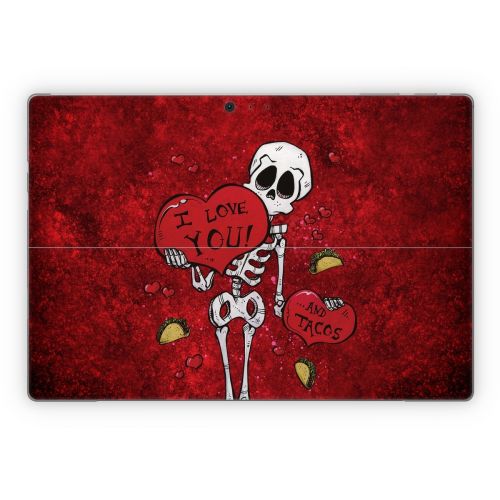 I Love You And Tacos Microsoft Surface Pro Series Skin