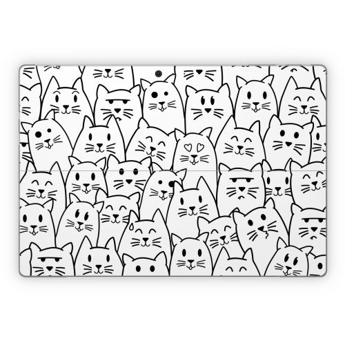 Moody Cats Microsoft Surface Pro Series Skin