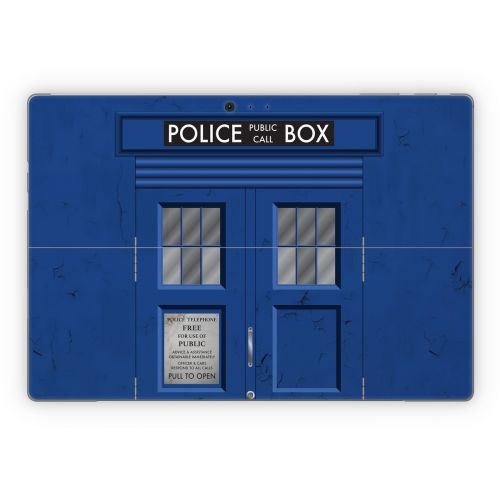 Police Box Microsoft Surface Pro Series Skin