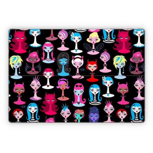 Punky Goth Dollies Microsoft Surface Pro Series Skin