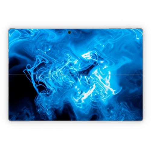 Blue Quantum Waves Microsoft Surface Pro Series Skin