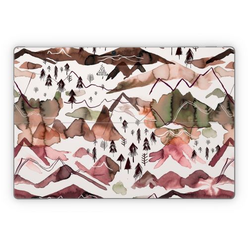 Red Mountains Microsoft Surface Pro Series Skin