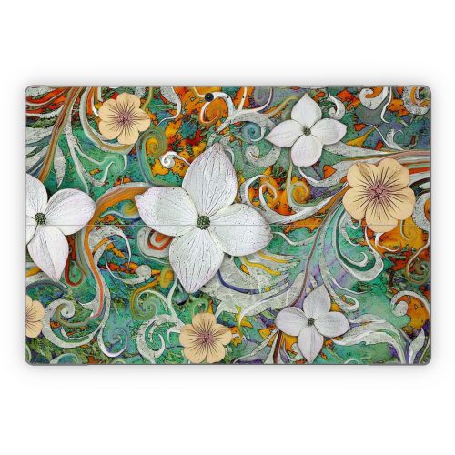 Sangria Flora Microsoft Surface Pro Series Skin