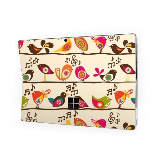 Singing Birds Microsoft Surface Pro Series Skin