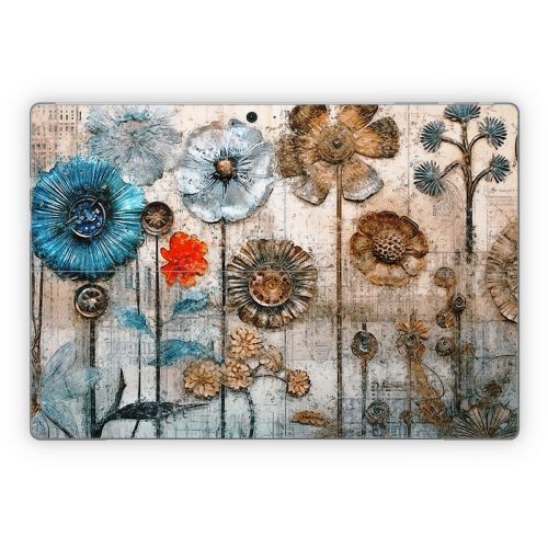 Steampunk Flowers Microsoft Surface Pro Series Skin