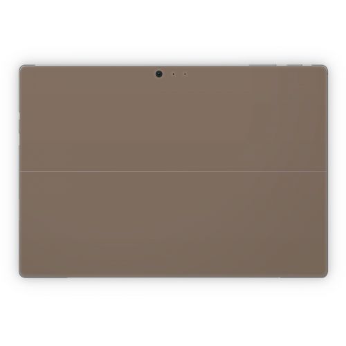Solid State Flat Dark Earth Microsoft Surface Pro Series Skin