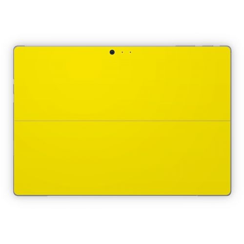 Solid State Yellow Microsoft Surface Pro Series Skin