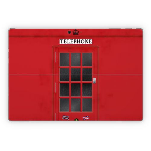 Telephone Kiosk Microsoft Surface Pro Series Skin