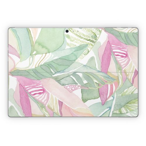 Tropical Leaves Microsoft Surface Pro Series Skin