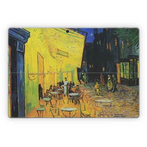 Cafe Terrace At Night Microsoft Surface Pro Series Skin