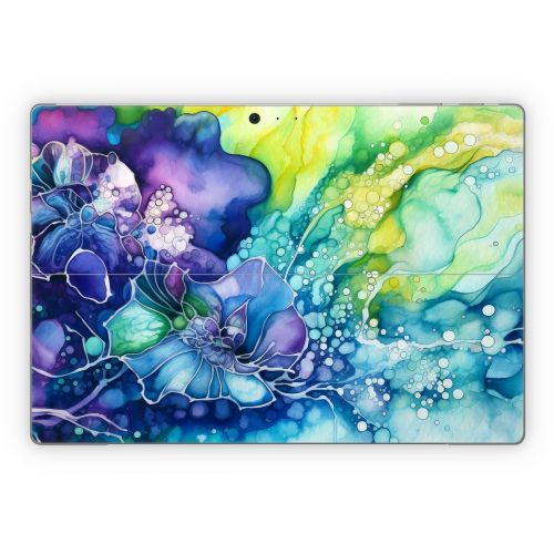 Watercolor Flora Microsoft Surface Pro Series Skin