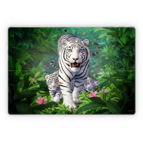 White Tigers Microsoft Surface Pro Series Skin