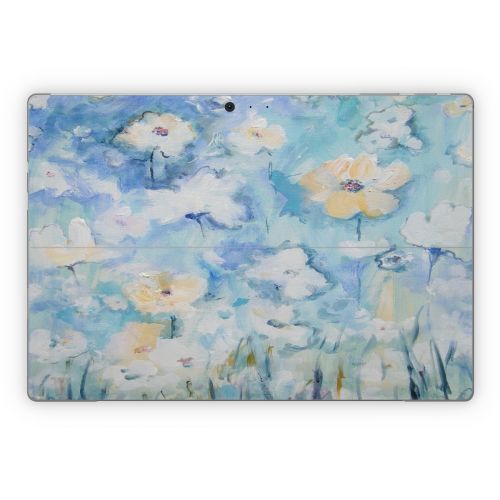 White & Blue Microsoft Surface Pro Series Skin