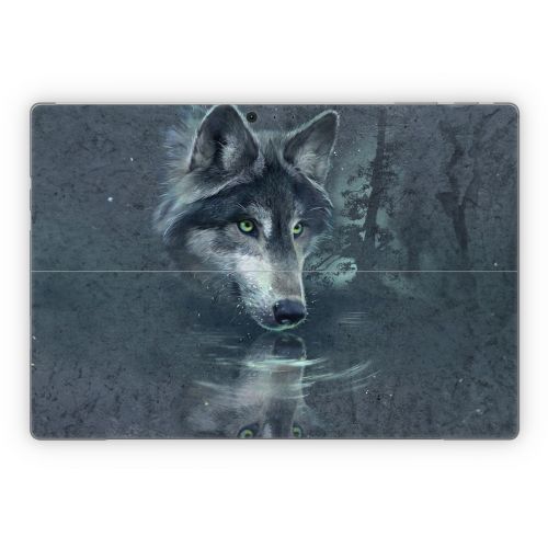 Wolf Reflection Microsoft Surface Pro Series Skin