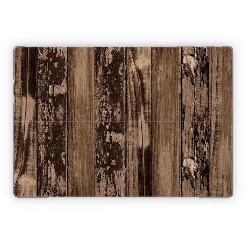 Weathered Wood Microsoft Surface Pro Series Skin