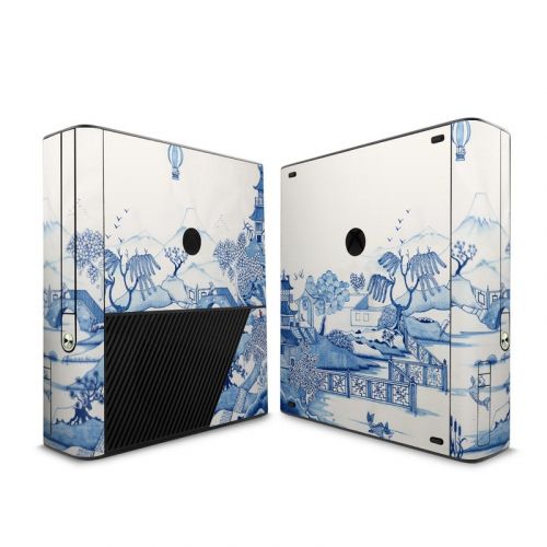 Blue Willow Xbox 360 E Skin