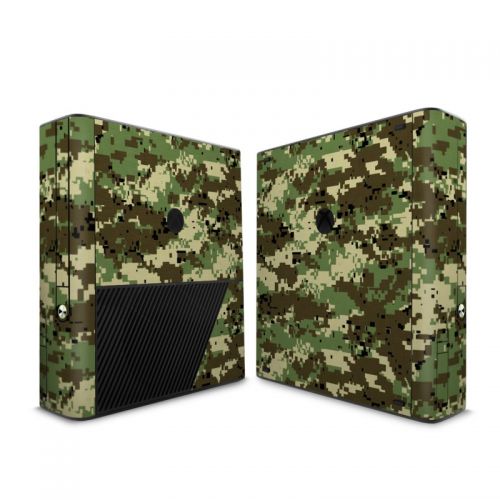 Digital Woodland Camo Xbox 360 E Skin