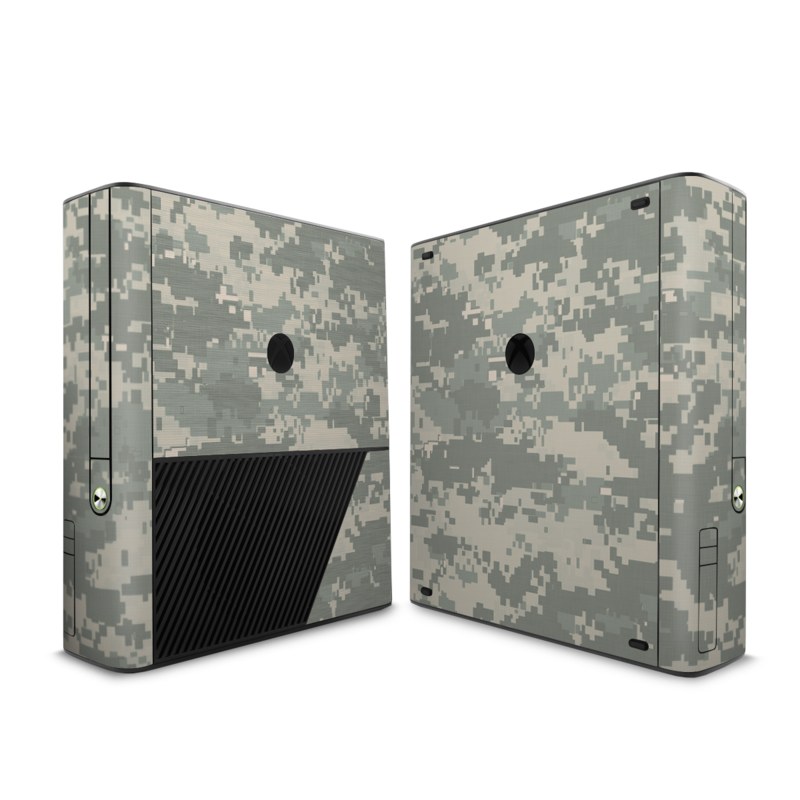 Xbox 360 E Skin design of Military camouflage, Green, Pattern, Uniform, Camouflage, Design, Wallpaper, with gray, green colors