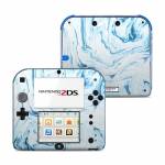 Azul Marble Nintendo 2DS Skin
