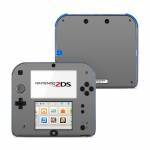 Solid State Grey Nintendo 2DS Skin