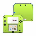 Solid State Lime Nintendo 2DS Skin
