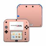 Solid State Peach Nintendo 2DS Skin
