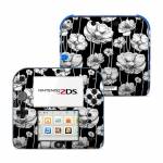 Striped Blooms Nintendo 2DS Skin