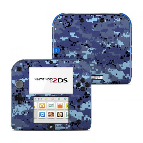 Digital Sky Camo Nintendo 2DS Skin