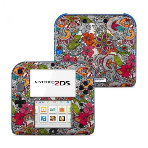 Doodles Color Nintendo 2DS Skin